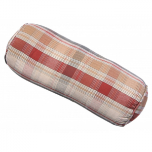 18x6" Cyprus Check Pattern Bolster Pillow