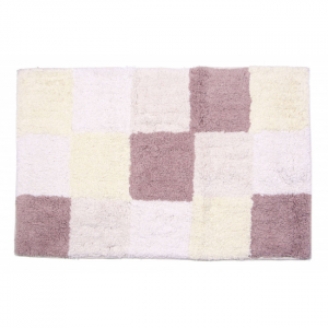 Checkered Pattern Bathmat