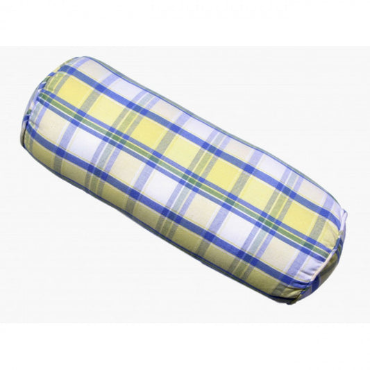 18x6" St. Jean Check Pattern Bolster Pillow