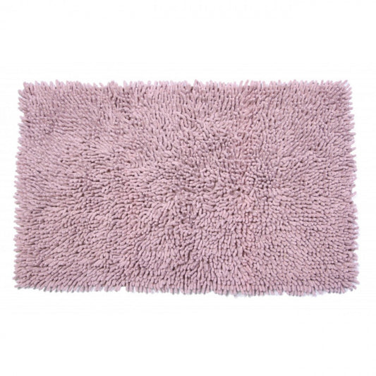 Shaggy Look Taupe Bathmat