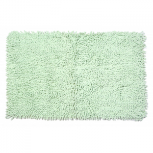 Shaggy Look Lime Green Bathmat