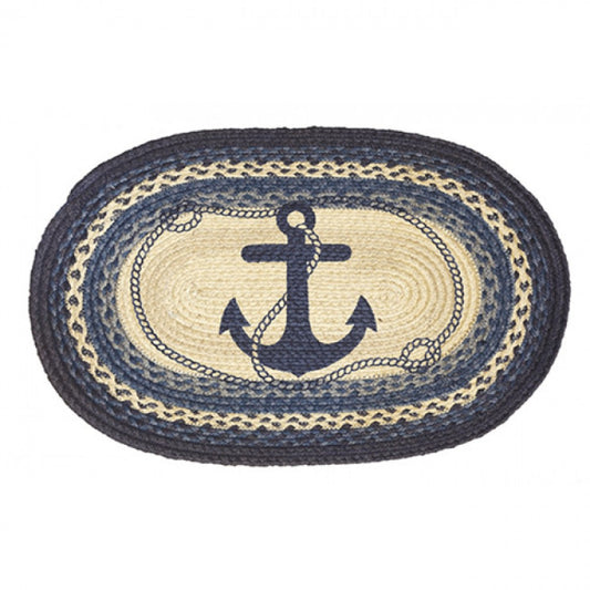 Braided Anchor Rug