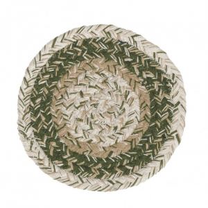 Tulsi -Braided Round Trivet