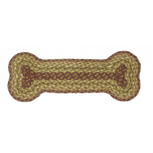 Greens And Browns Braided Mat