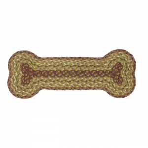 Greens And Browns Braided Mat