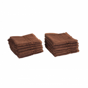 Bambo And Cotton Blend Chocolate Brown Face Cloth