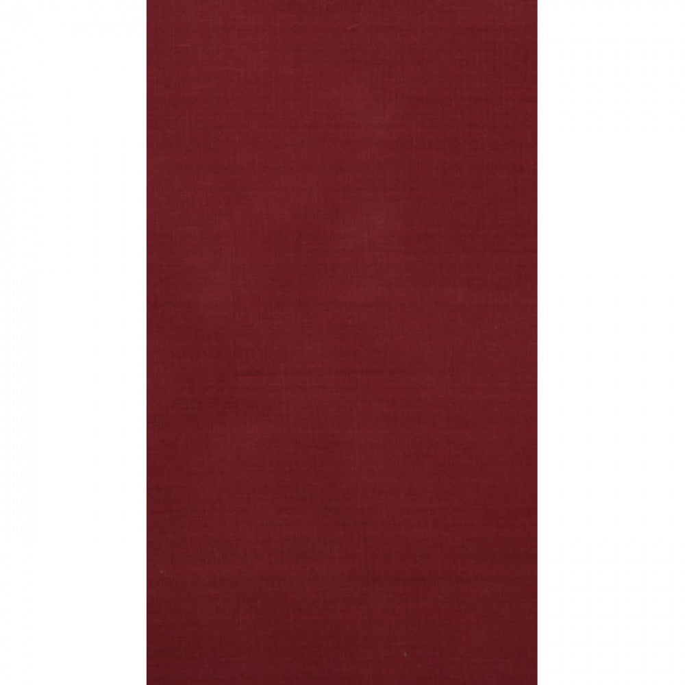 Burgundy Rod Pocket Curtain