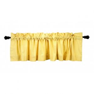 Yellow Rod Window Topper