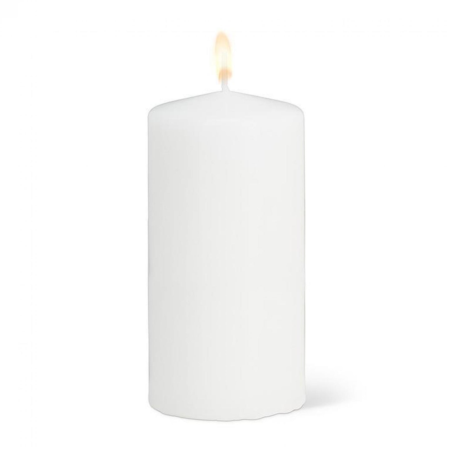 White Classic Pillar Candle