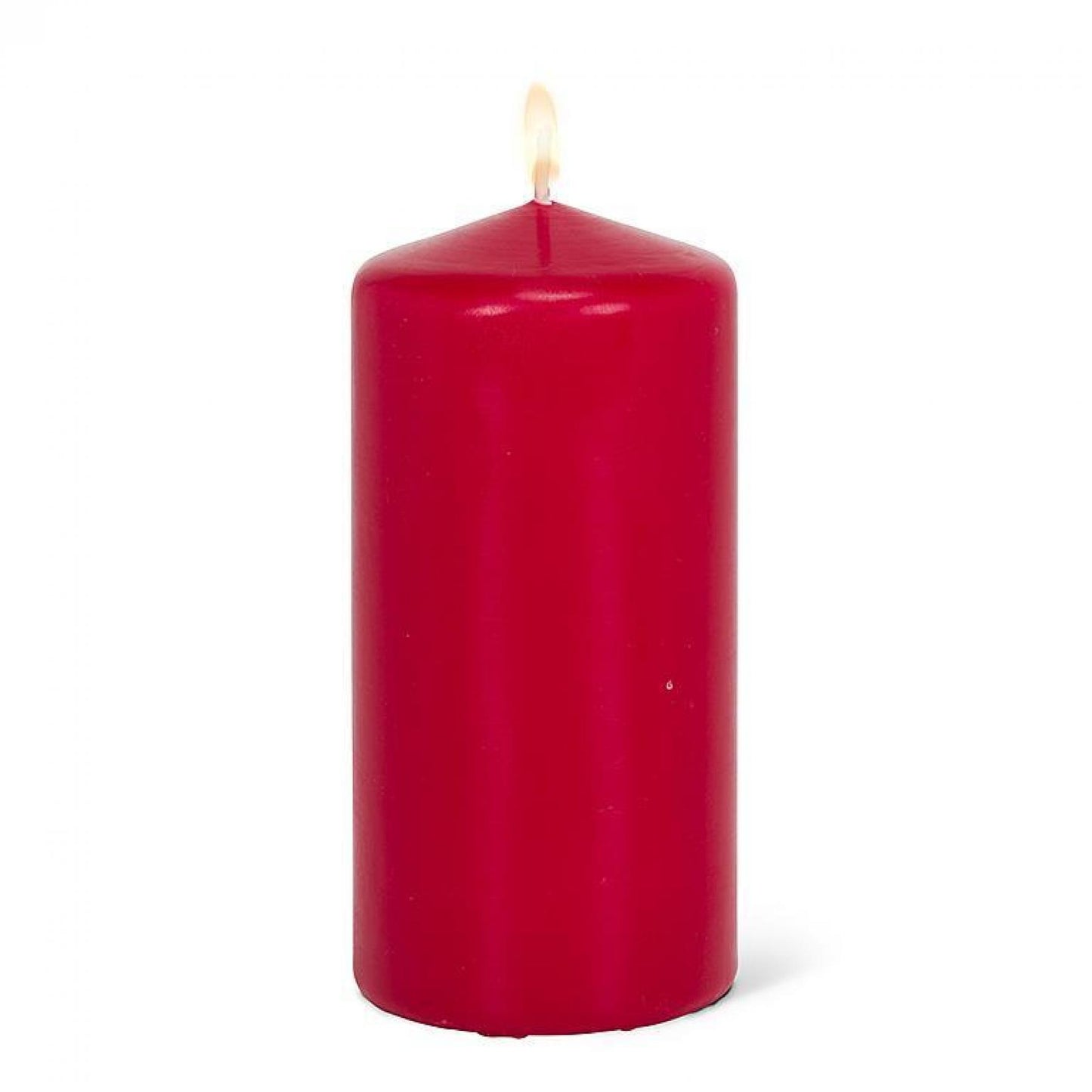 Red Classic Pillar Candle