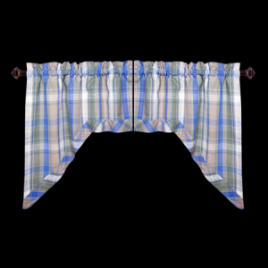 Montari Check Pattern Swag Set
