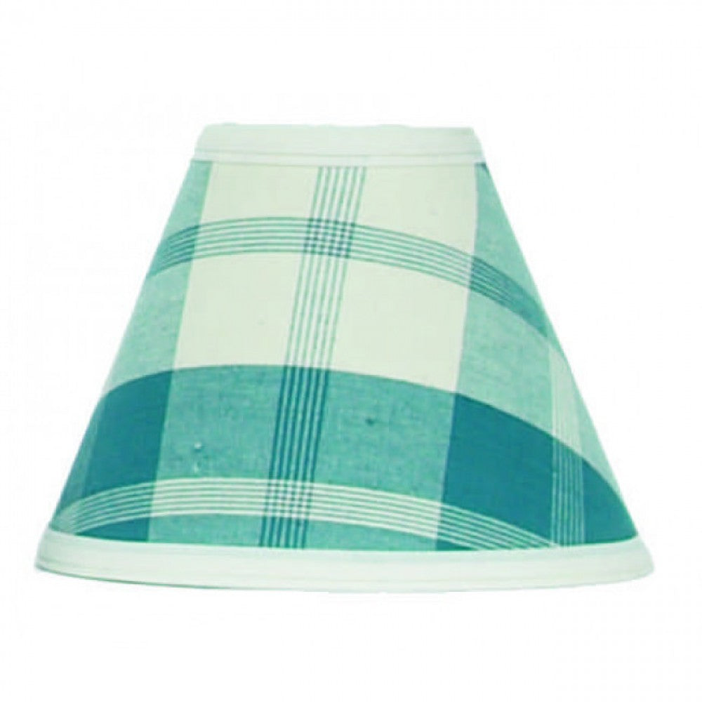 3x6x5" Meridian Check Pattern Lamp Shade