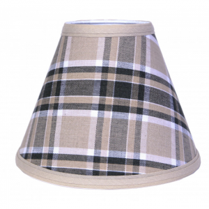 3x6x5" Tulsi Check Pattern Lamp Shade