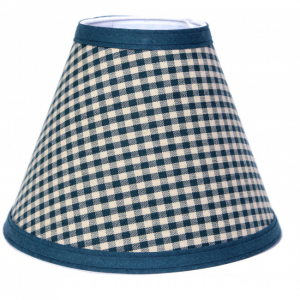 3x6x5" Green & White Checks Lamp Shade