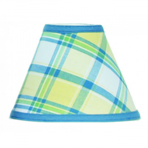 3x6x5" St. Jean Check Pattern Lamp Shade