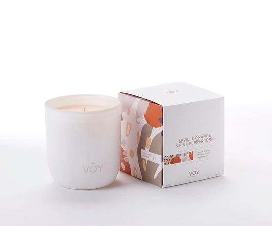 Seville Orange & Pink Peppercorn Scented Candle