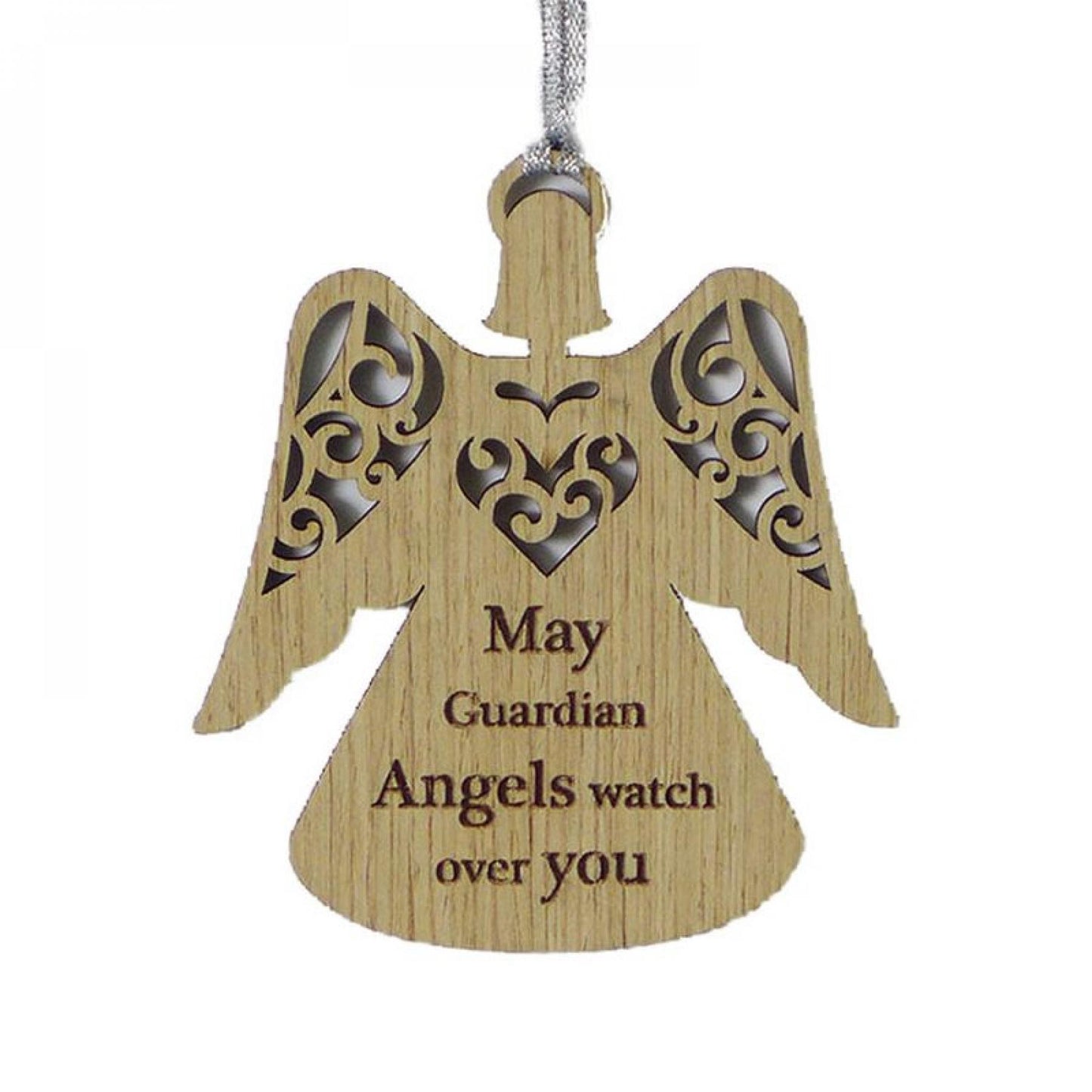 Angelic Blessing Angel With Text- Guardian Angels Ornaments