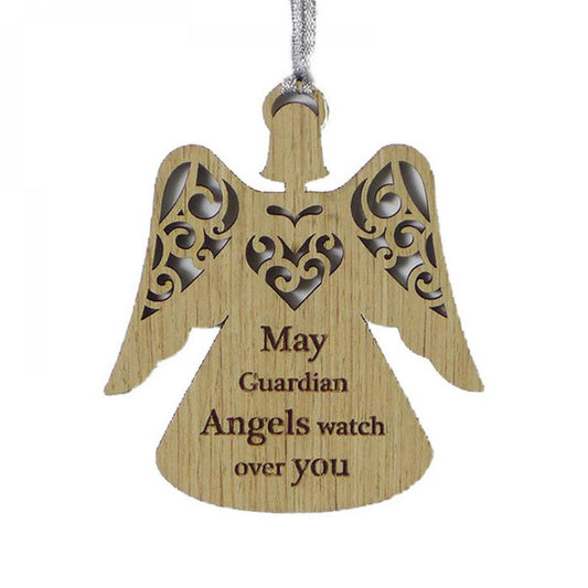 Angelic Blessing Angel With Text- Guardian Angels Ornaments