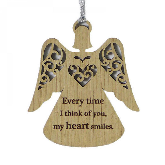 Angelic Blessing Angel With Text- Thinking Of You Ornaments