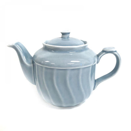 Blue Lidded Teapot