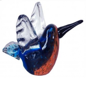 Multi Color Hummingbird Figurine