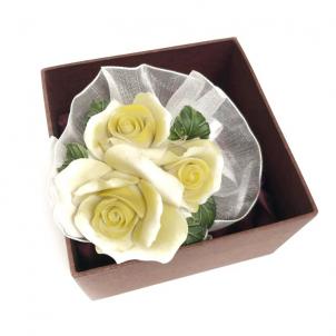 Yellow Roses Figurine