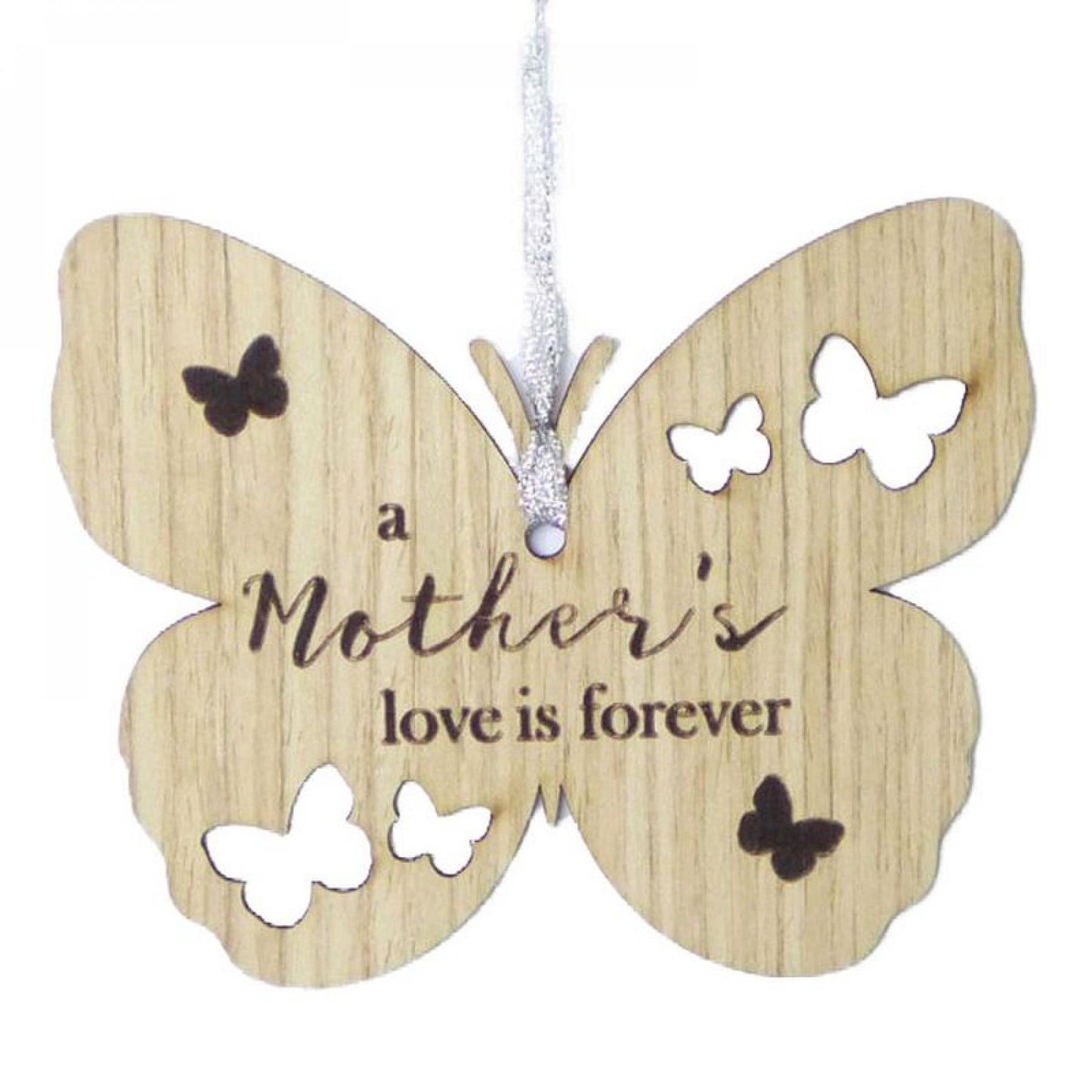 Butterfly Shape With Text - Mother Ornaments