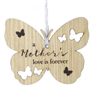 Butterfly Shape With Text - Mother Ornaments