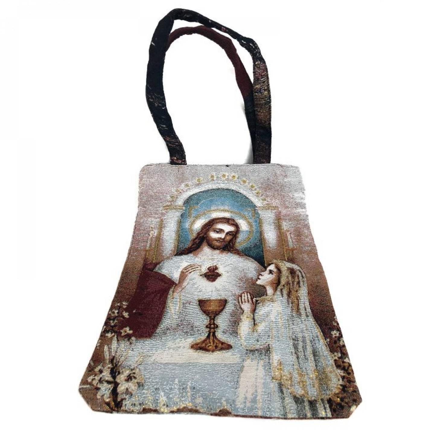 Girl Holy Commuinion Tote Bag