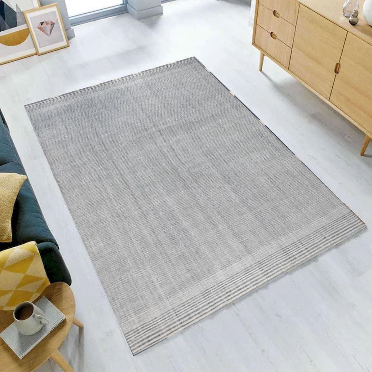 Celeste Gray Handloom Rug