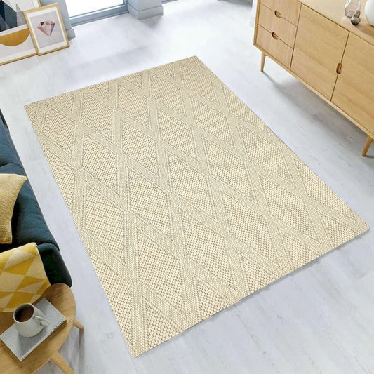 Chinook Ivory Large Diamonds Rug