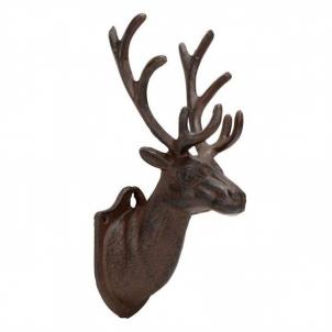 Cast Iron Deer Head Wall Decor