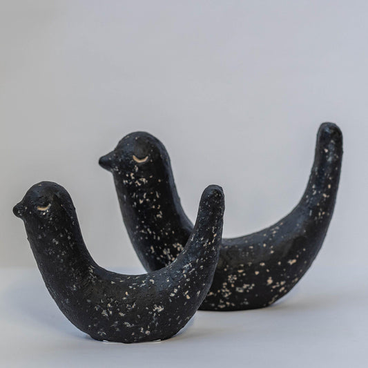 Minimalist Cement Seal Figurine