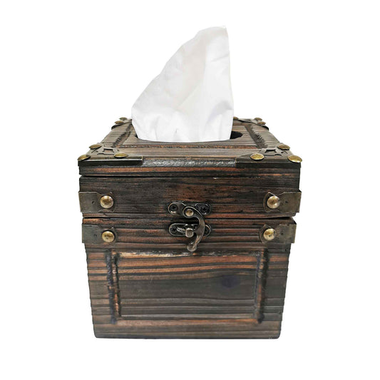 Square Chest Look Tissue Box Cover