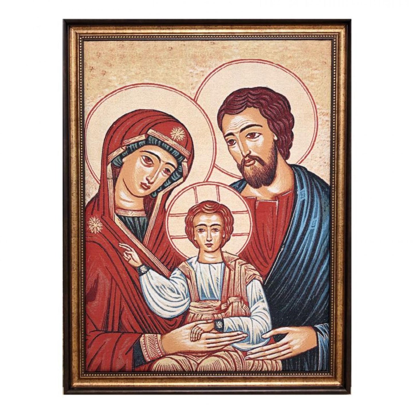 Holy Family Framed Tapestry