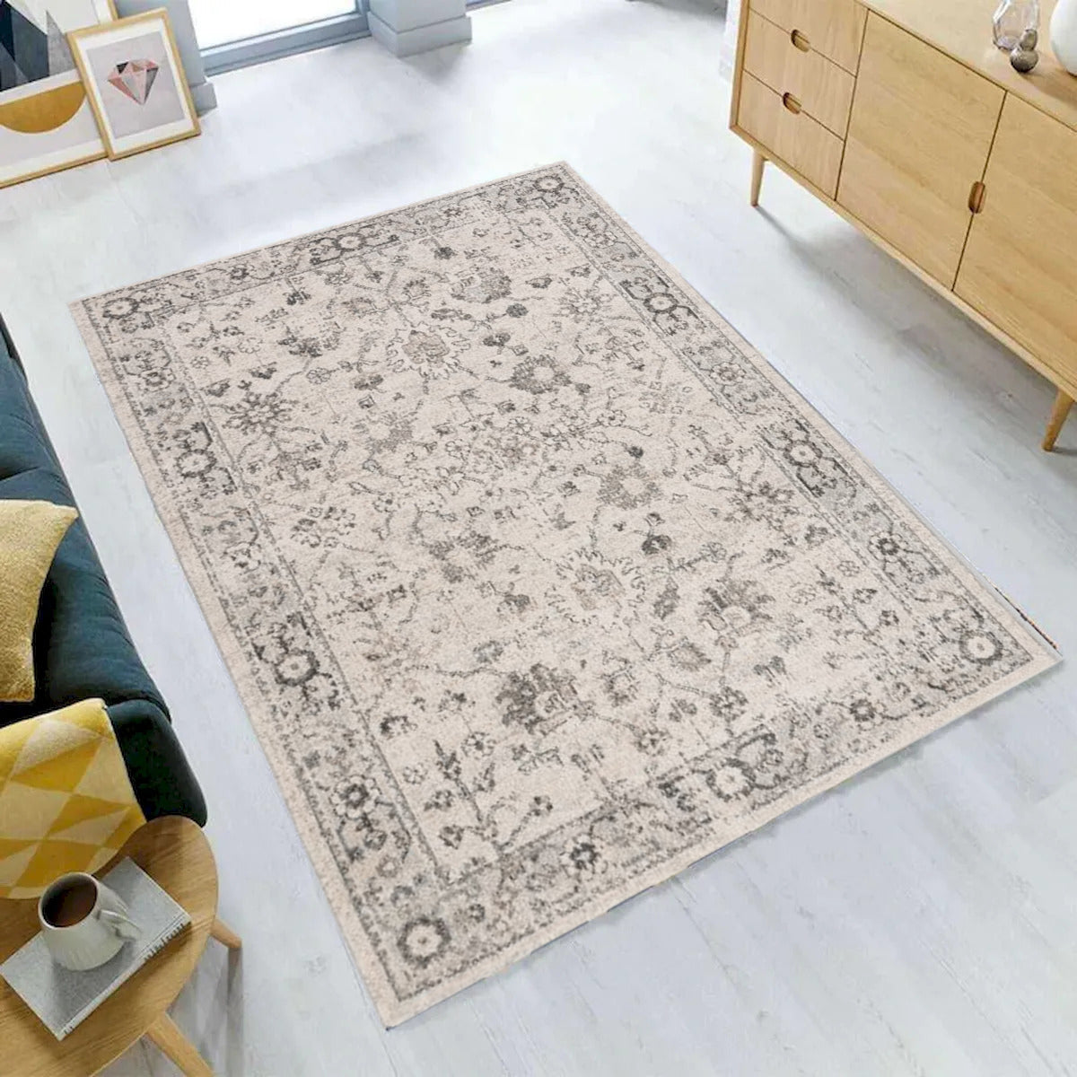 Cubana Polyester Powerloomed Rug