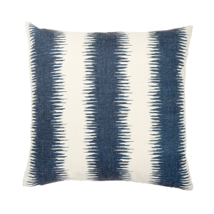 Ikat Chevron Pattern With Polyester Insert Pillow