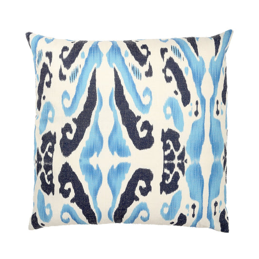 Ikat Totem Pattern With Polyester Insert Pillow