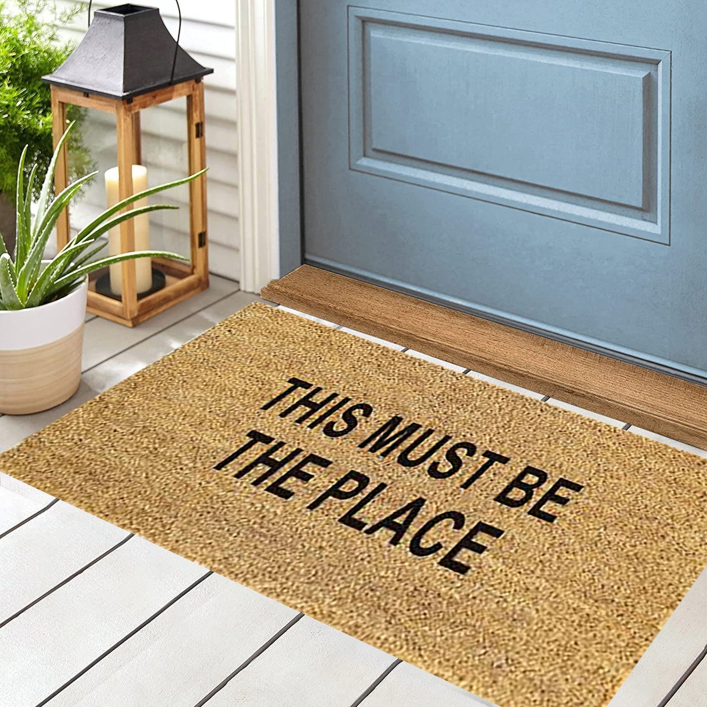 This Must Be The Place Coir Doormat