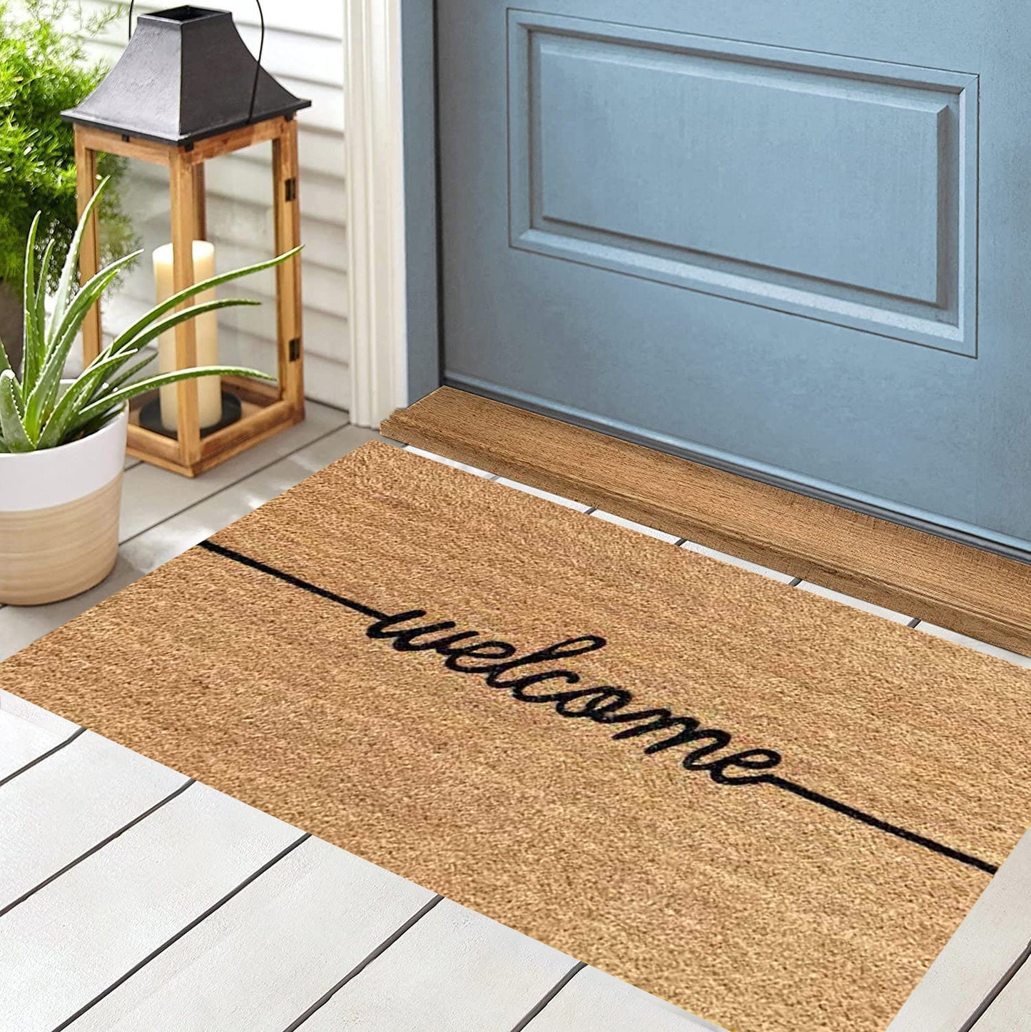 Welcome Coir Doormat