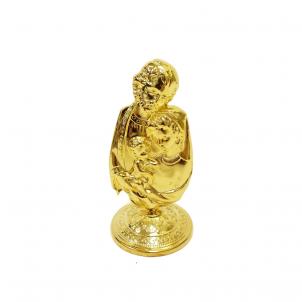 Gold Colored Holy Family Figurine