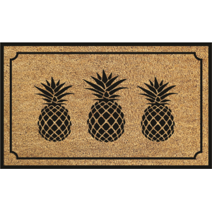 3 Pineapples Doormat