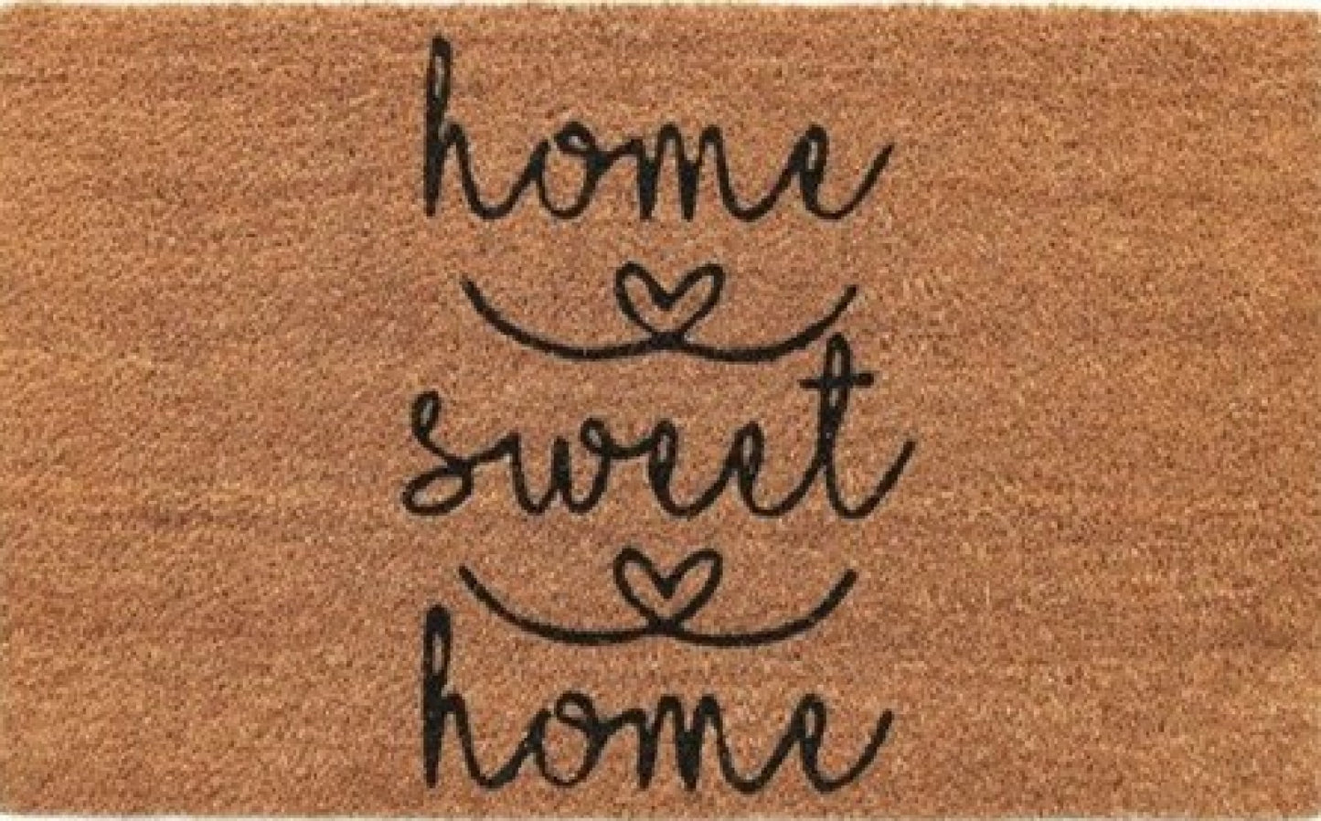 Home Sweet Home With Hearts Doormat