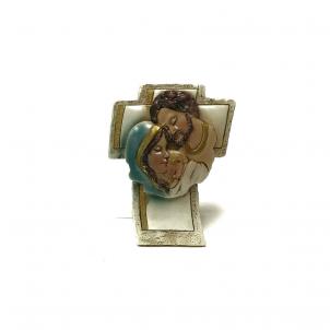 Holy Family On A Cross Figurine