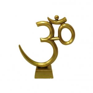 Gold Colored Om Figurine