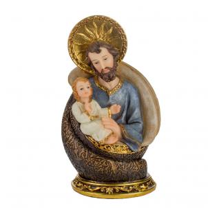 St. Joseph With Jesus Figurine