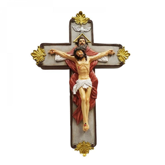 Holy Trinity Crucifix Plaque