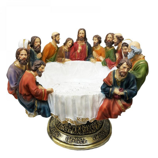 Last Supper Round Decorative Bowl