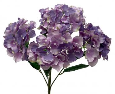 Purple Hydrangea Bush Artificial Flower