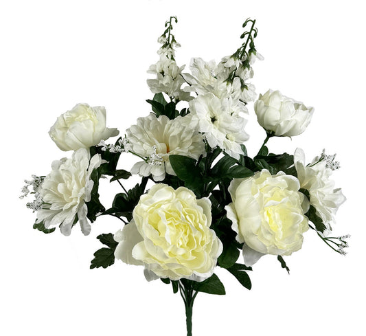 Creamy White Flowers Bouquet Artificial Flower